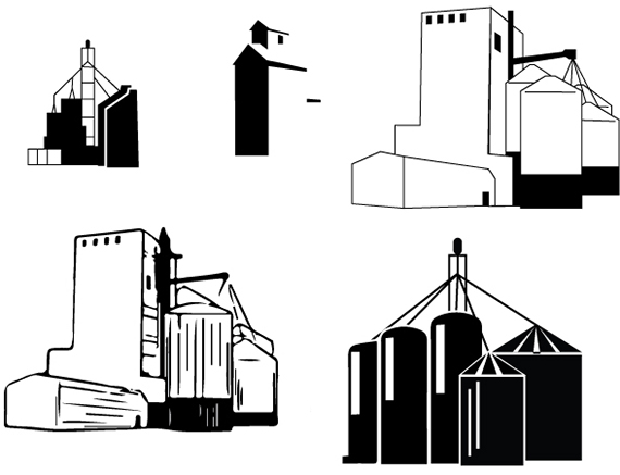 many different types of feed mills